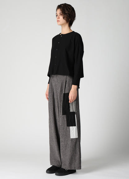 COTTON JACQUARD CARDIGAN