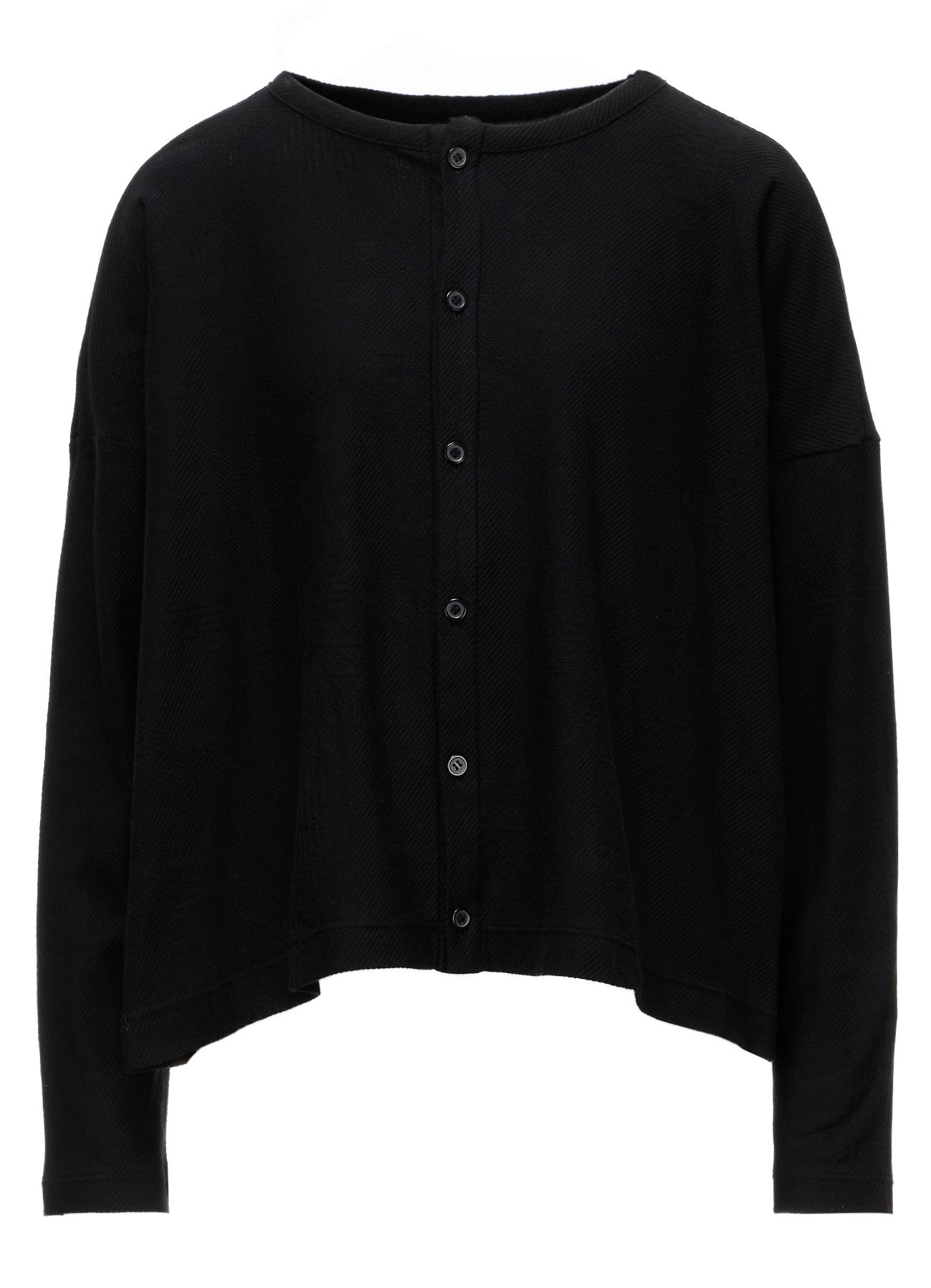 COTTON JACQUARD CARDIGAN