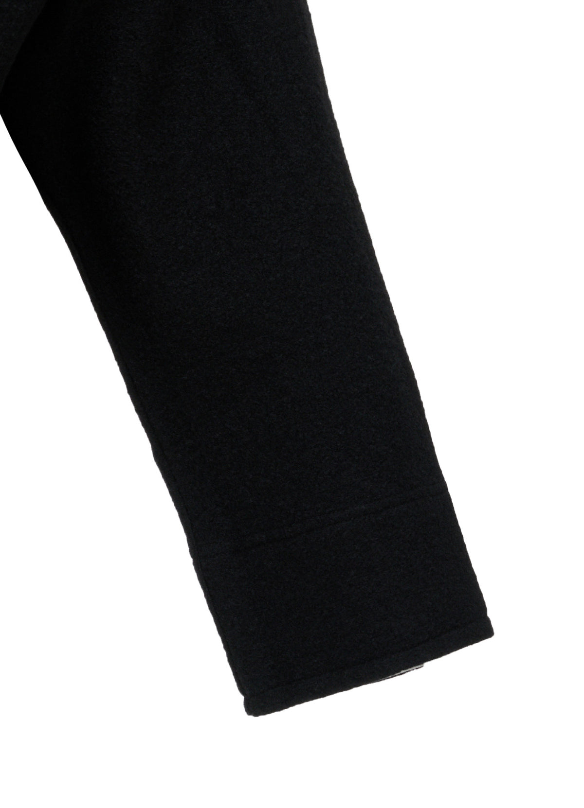 COMPRESSED PILE ASYMMETERIC RAGLAN JACKET