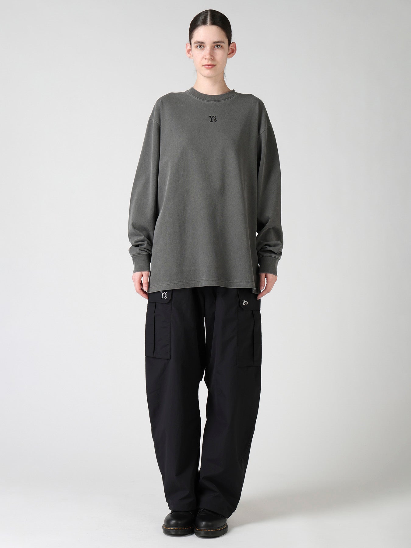 Y's × New Era L/S COTTON TEE