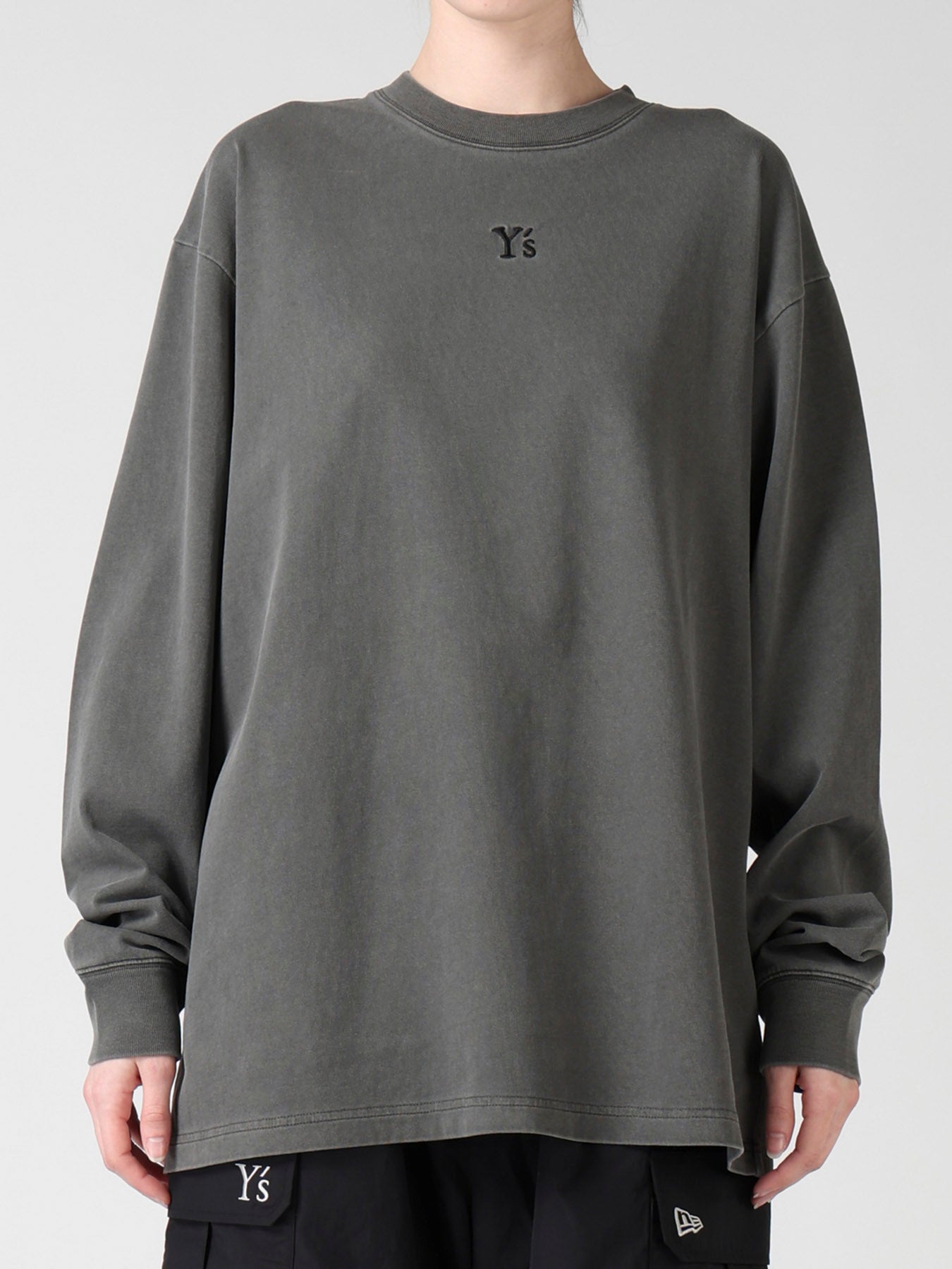 Y's × New Era L/S COTTON TEE