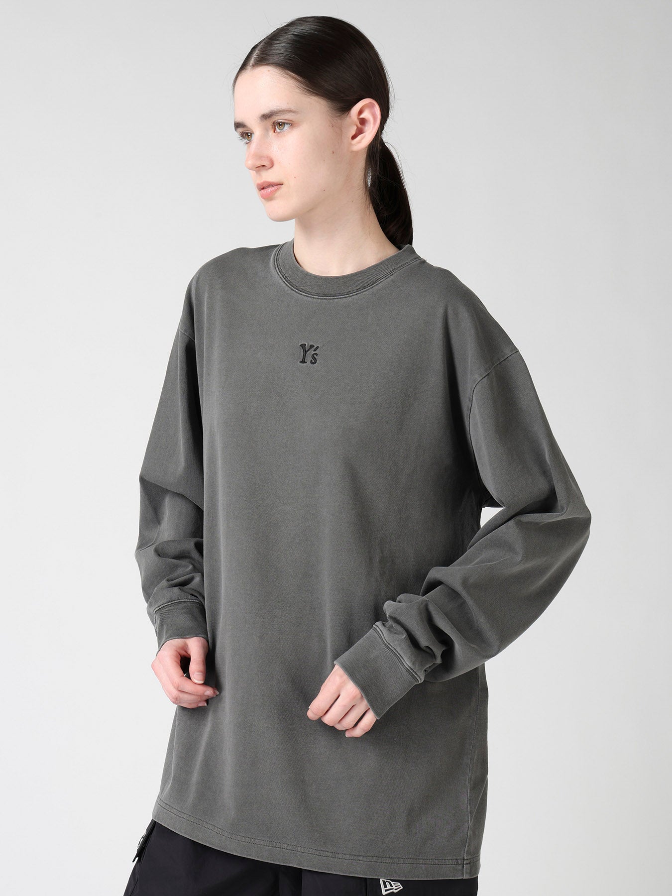 Y's × New Era L/S COTTON TEE