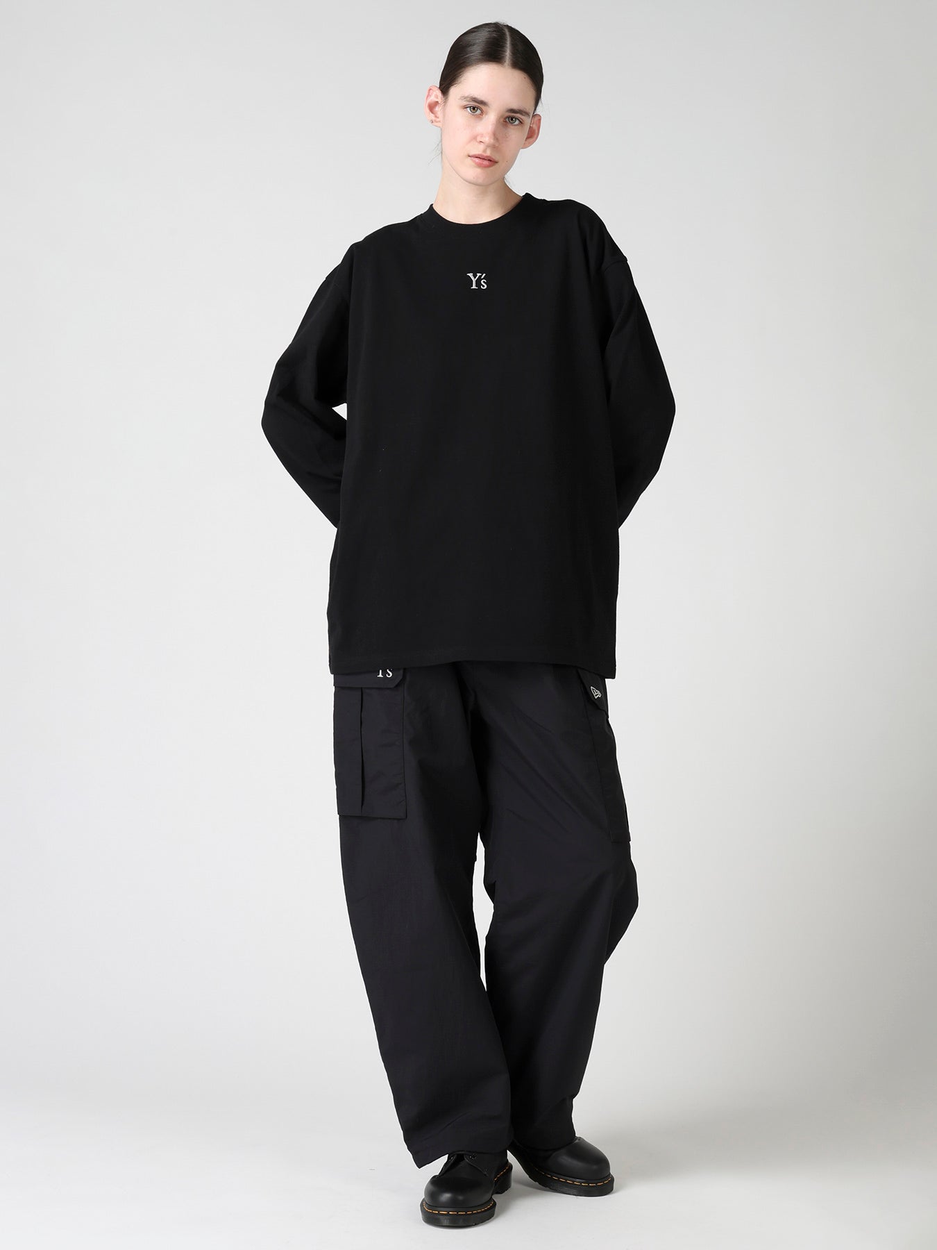 Y's × New Era L/S COTTON TEE