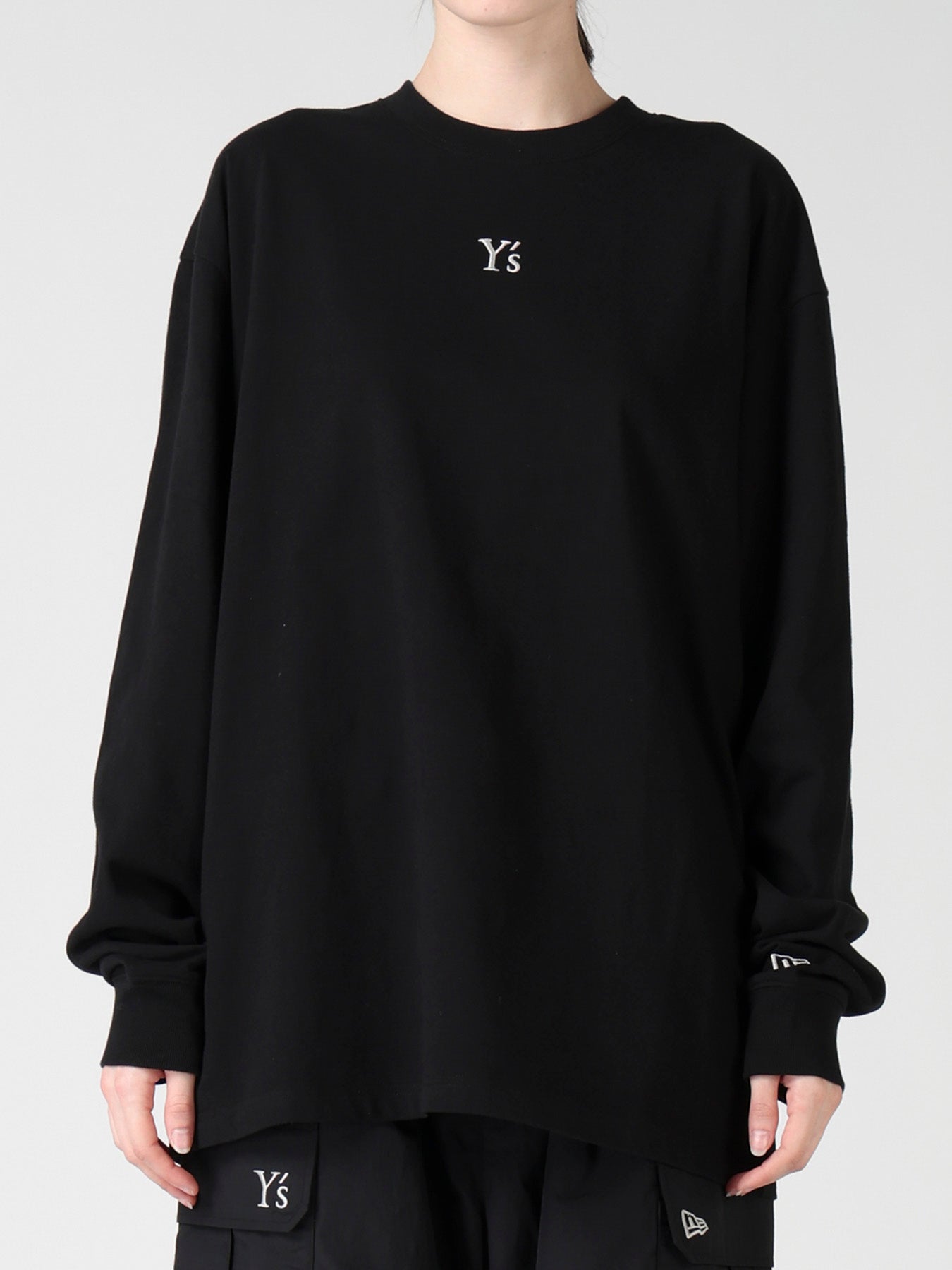 Y's × New Era L/S COTTON TEE
