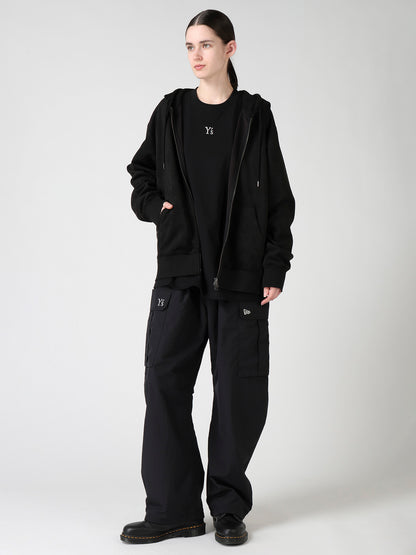 Y's × New Era SUEDE ZIP UP HOODIE