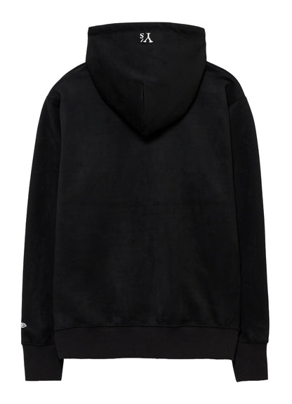 Y's × New Era SUEDE ZIP UP HOODIE