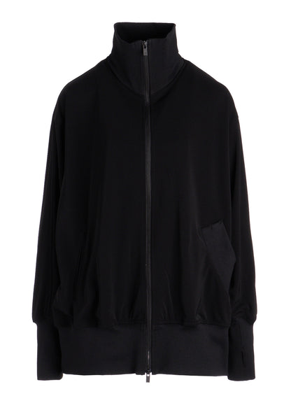 TA/PE STRETCH JERSEY TRACK JACKET