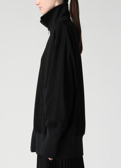 TA/PE STRETCH JERSEY TRACK JACKET