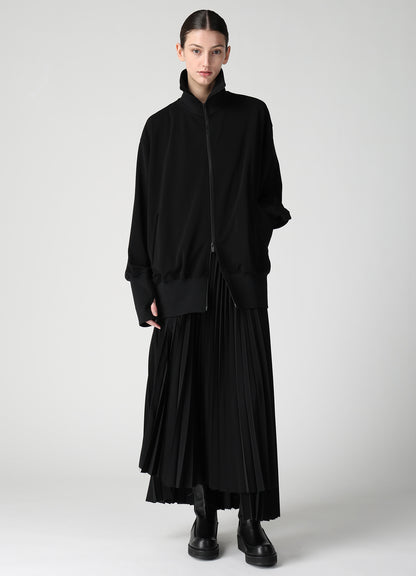 TA/PE STRETCH JERSEY TRACK JACKET