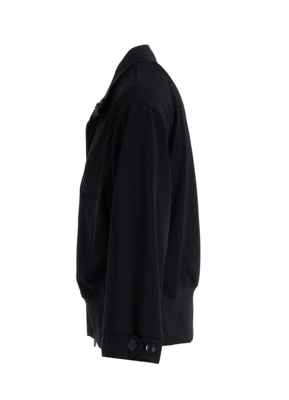 TA/PE STRETCH JERSEY SHORT TRACK JACKET