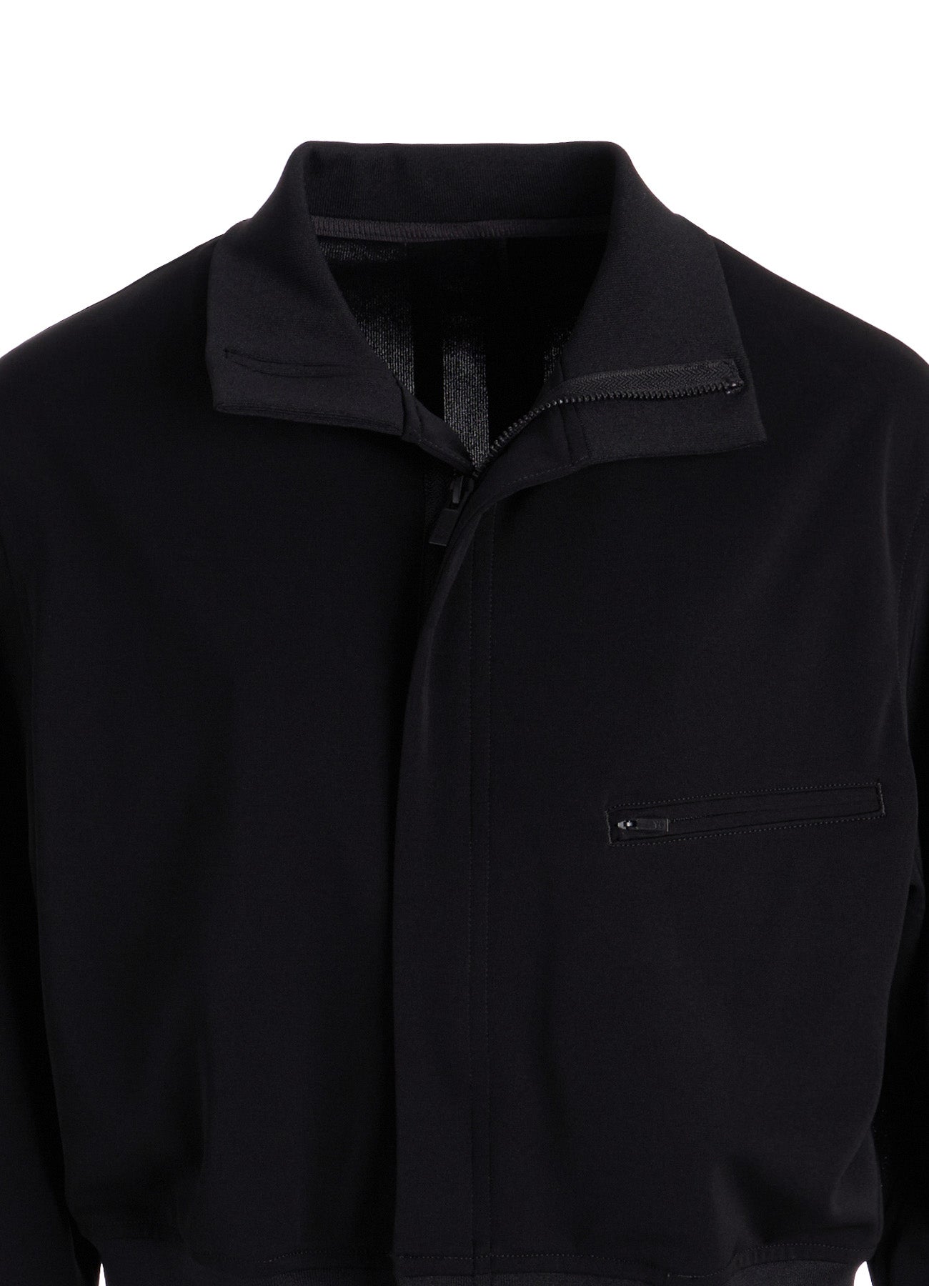 TA/PE STRETCH JERSEY SHORT TRACK JACKET