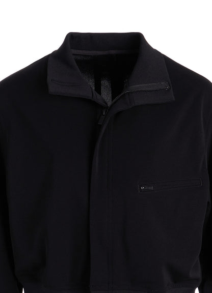 TA/PE STRETCH JERSEY SHORT TRACK JACKET