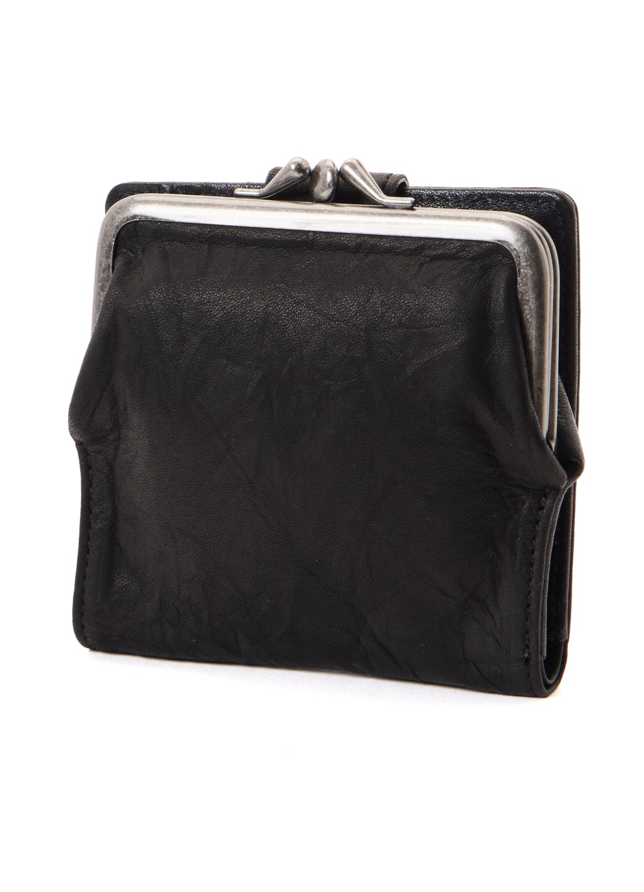 Y's がま口 財布 18ss yohji yamamoto SOFT LEATHER METAL CLASP SMALL WALLET – THE SHOP YOHJI YAMAMOTO