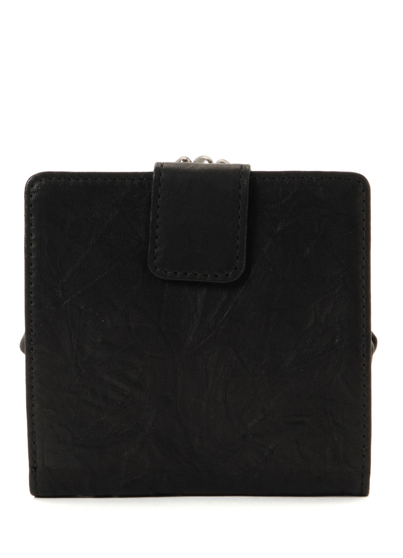 SOFT LEATHER METAL CLASP SMALL WALLET – THE SHOP YOHJI YAMAMOTO