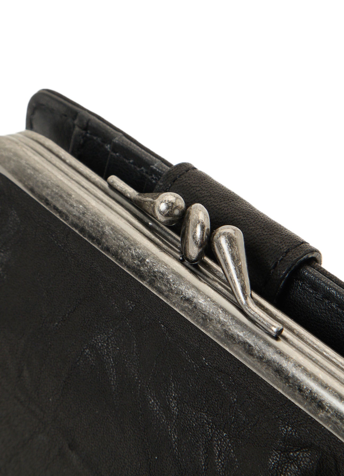 SOFT LEATHER METAL CLASP SMALL WALLET – THE SHOP YOHJI YAMAMOTO