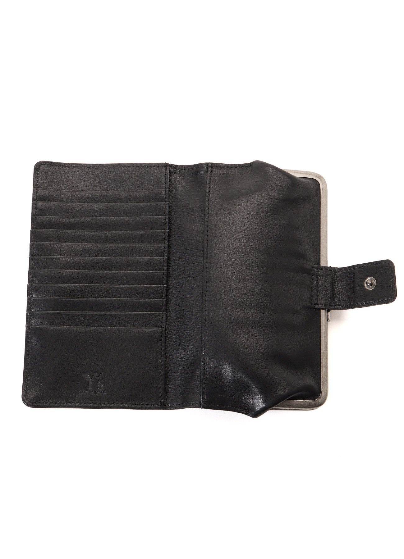 SOFT LEATHER METAL CLASP LONG WALLET – THE SHOP YOHJI YAMAMOTO