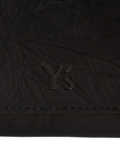 SOFT LEATHER L-SHAPE METAL CLASP WALLET