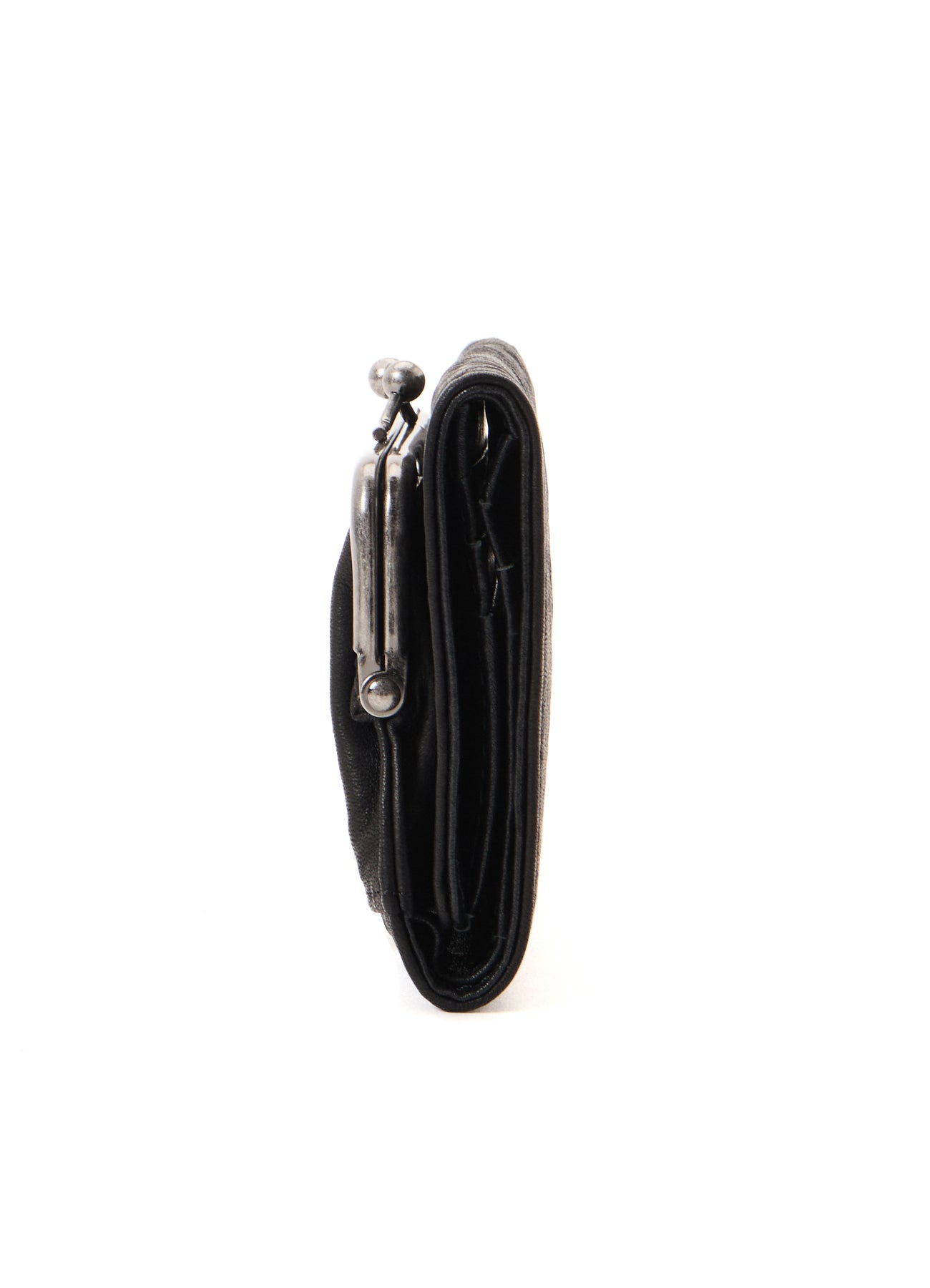 アクセサリー Y SOFT LEATHER MNI FOLDED METAL CLASP WALLET – THE SHOP YOHJI YAMAMOTO