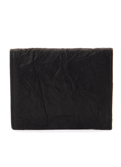SOFT LEATHER MNI FOLDED METAL CLASP WALLET