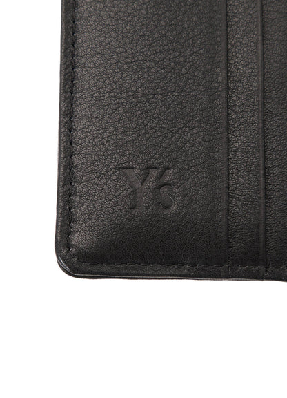 SOFT LEATHER MNI FOLDED METAL CLASP WALLET