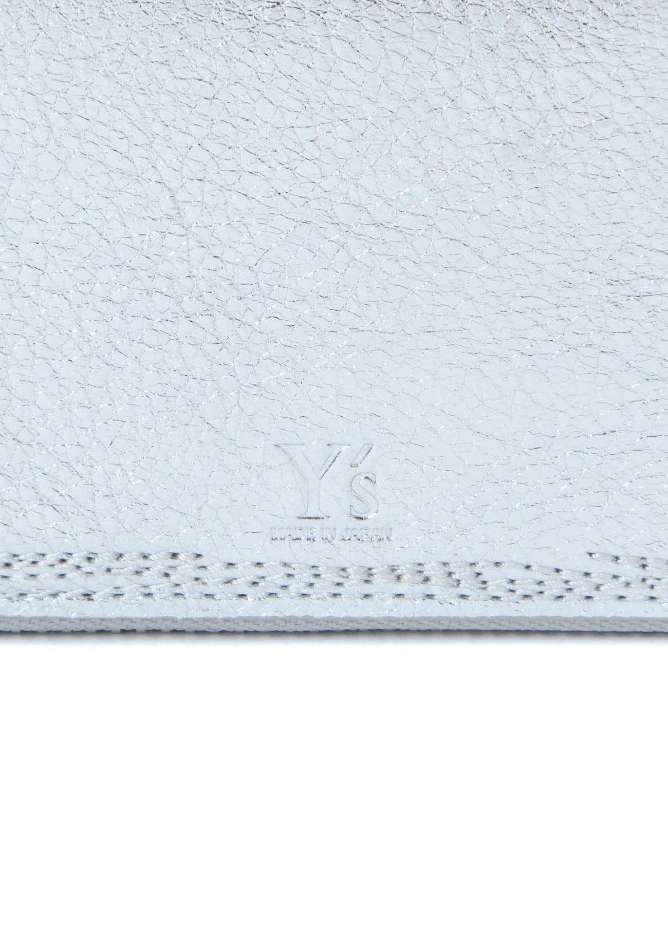 SEMI MATTE LEATHER RANDOM STITCH KEY CASE
