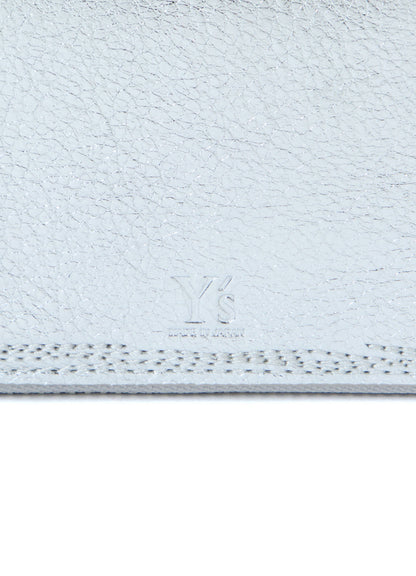 SEMI MATTE LEATHER RANDOM STITCH KEY CASE