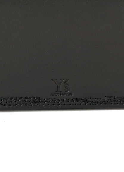 SEMI MATTE LEATHER RANDOM STITCH KEY CASE
