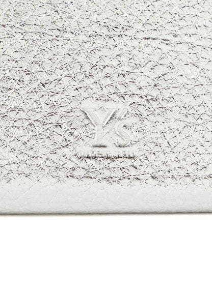 SEMI MATTE LEATHER RANDOM STITCH MINI WALLET