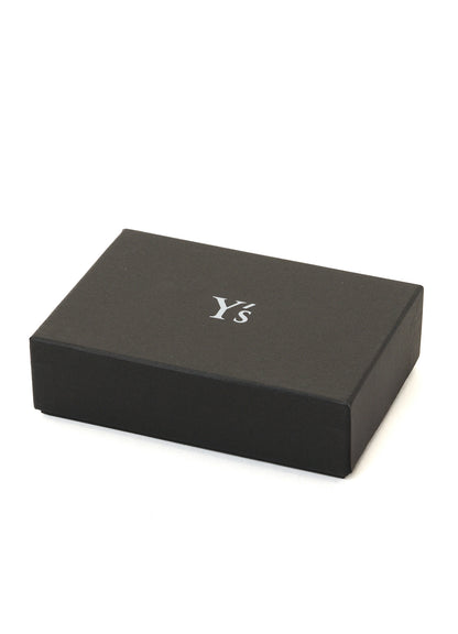 SEMI MATTE LEATHER RANDOM STITCH MINI WALLET