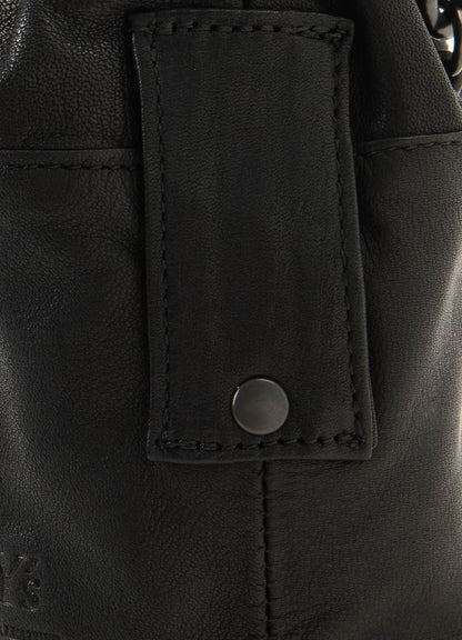 WATER STAIN LEATHER 2-WAY MINI PURSE