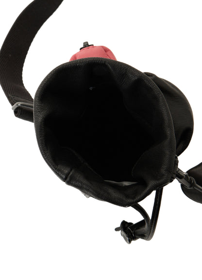 WATER STAIN LEATHER 2-WAY MINI PURSE