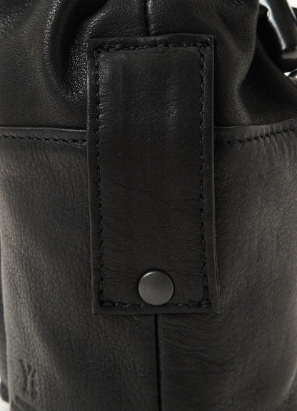 WATER STAIN LEATHER 2-WAY MINI PURSE