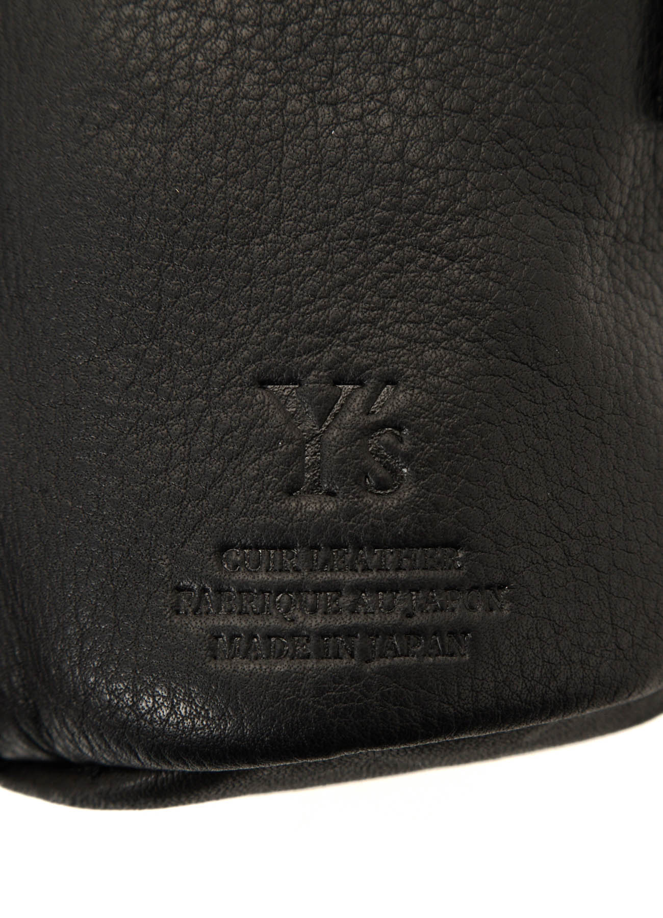 WATER STAIN LEATHER 2-WAY MINI PURSE