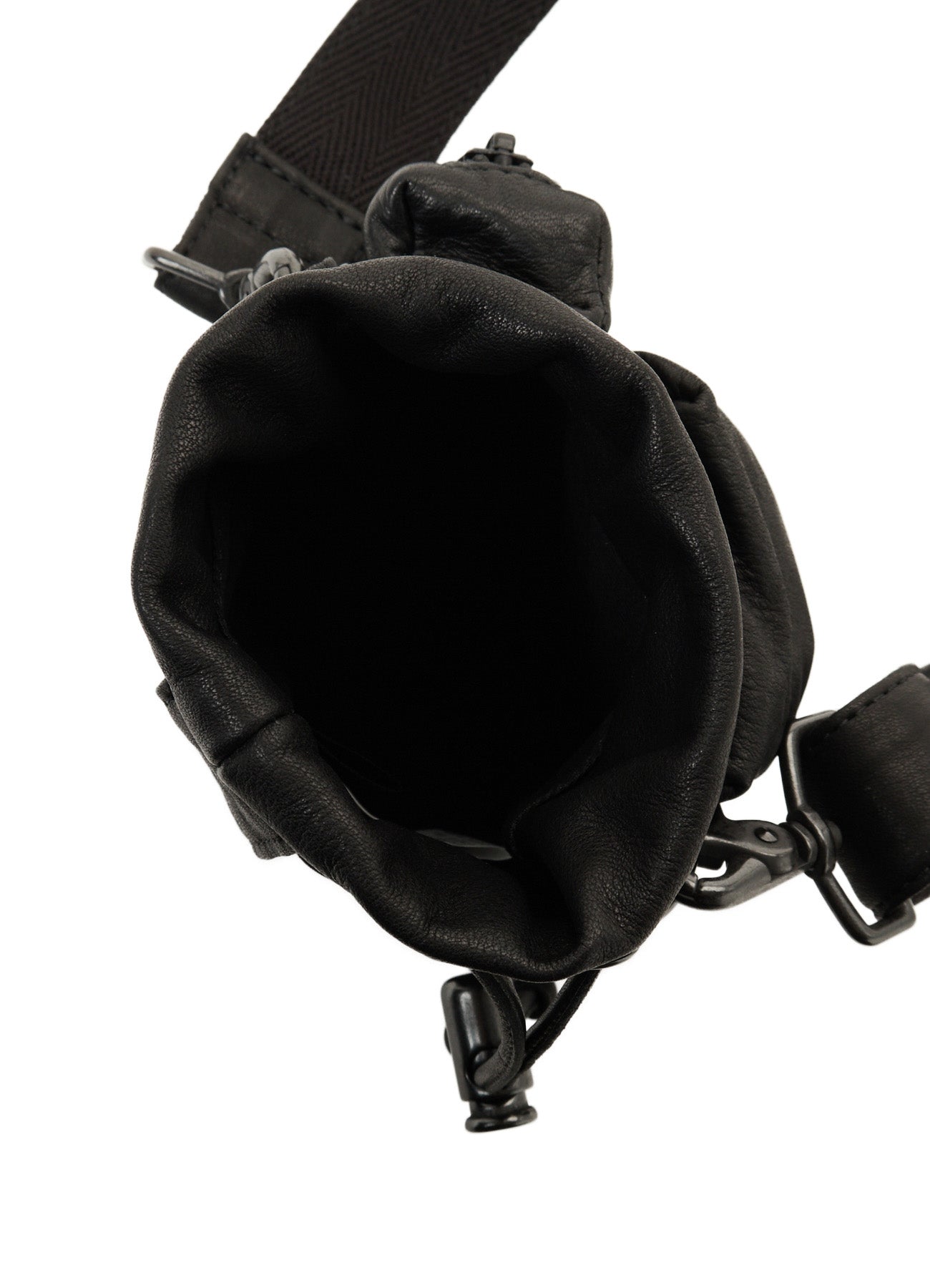 WATER STAIN LEATHER 2-WAY MINI PURSE