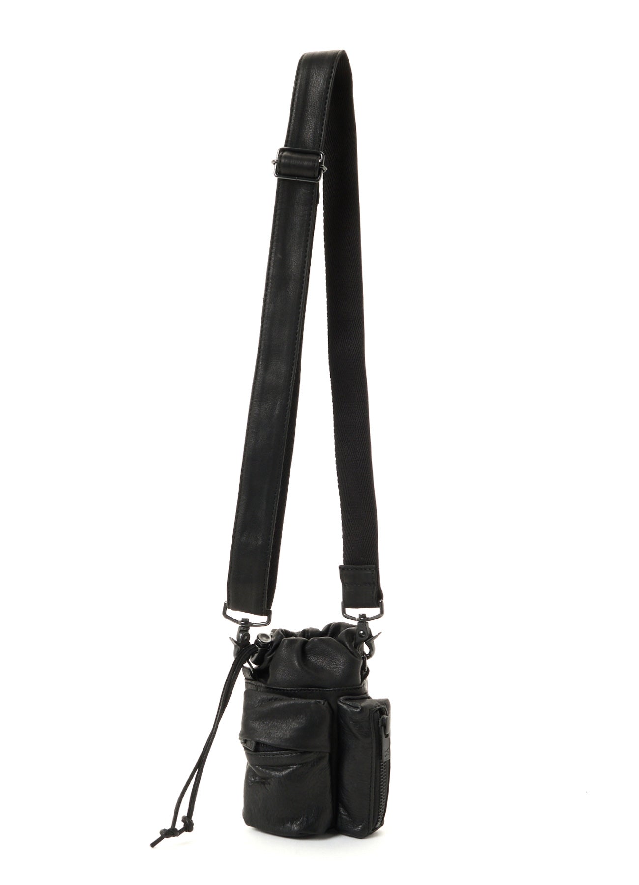 WATER STAIN LEATHER 2-WAY MINI PURSE