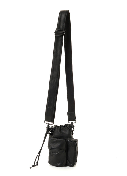 WATER STAIN LEATHER 2-WAY MINI PURSE