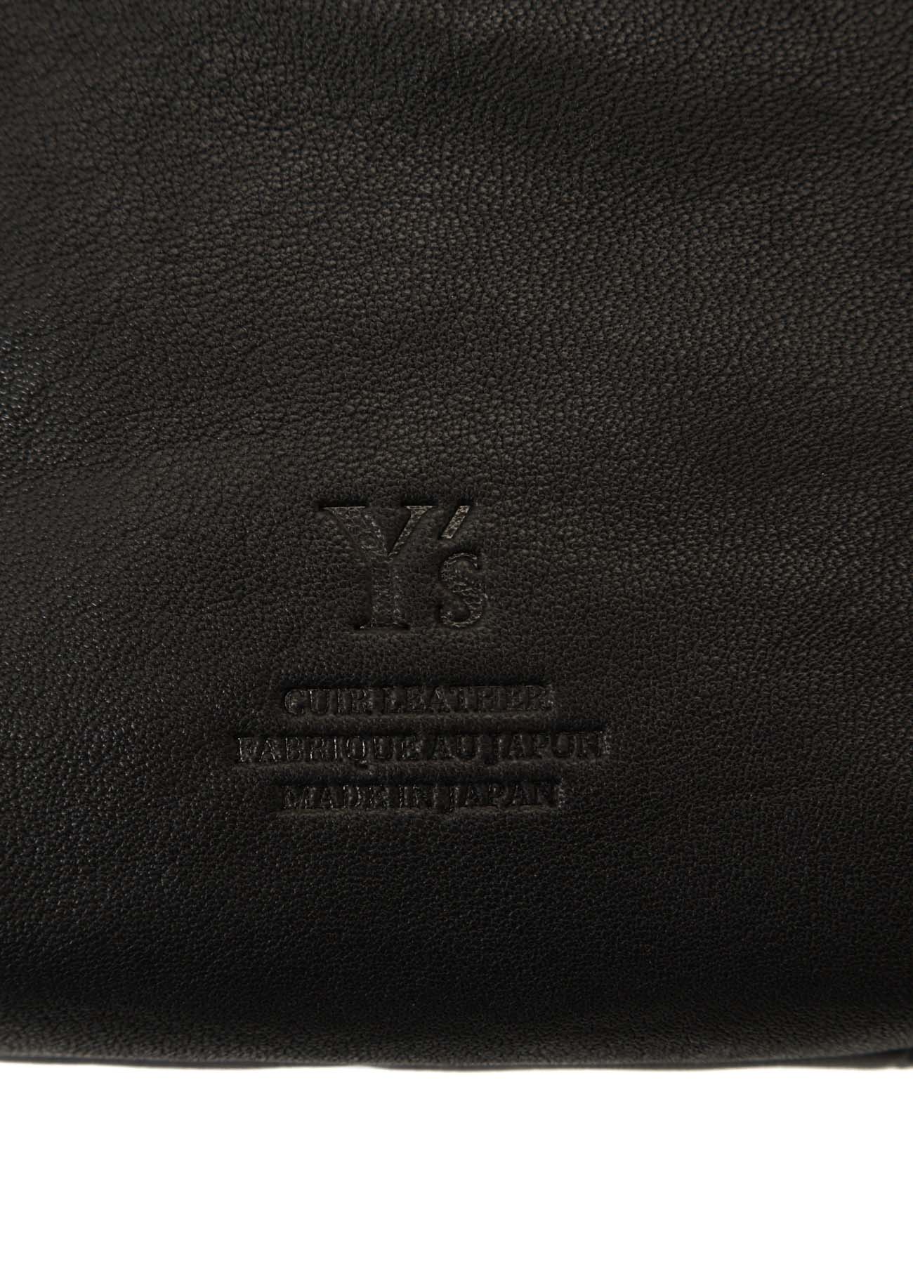 WATER STAIN LEATHER 2-WAY MINI POUCH