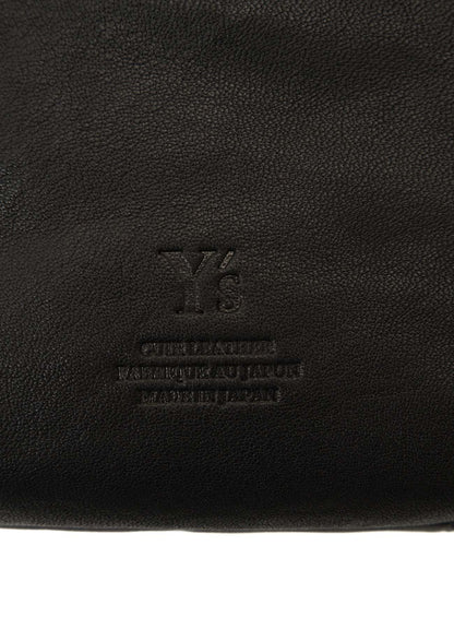 WATER STAIN LEATHER 2-WAY MINI POUCH