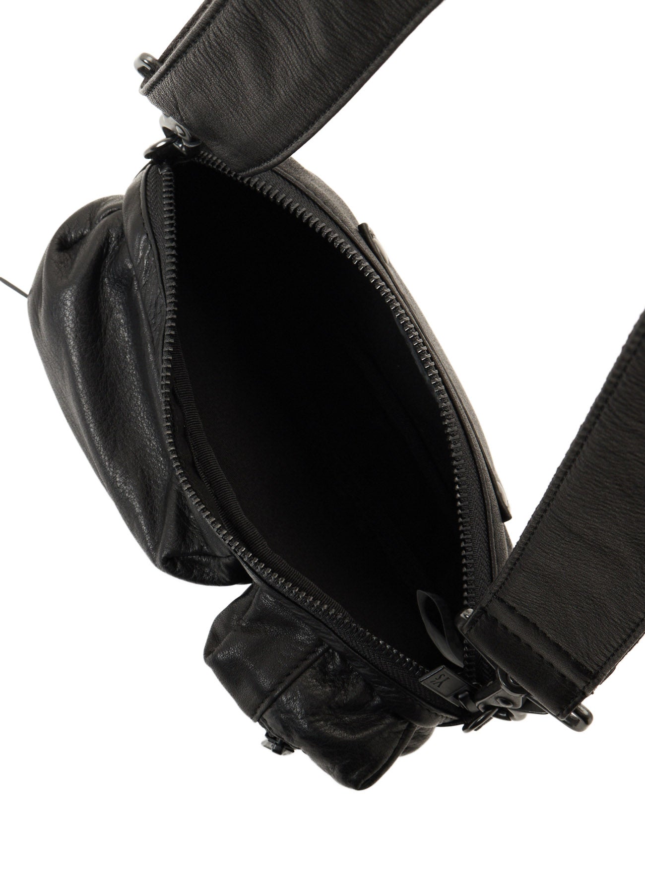 WATER STAIN LEATHER 2-WAY MINI POUCH