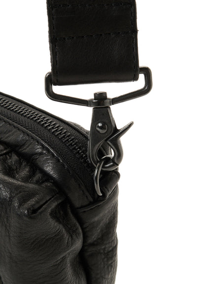 WATER STAIN LEATHER 2-WAY MINI POUCH