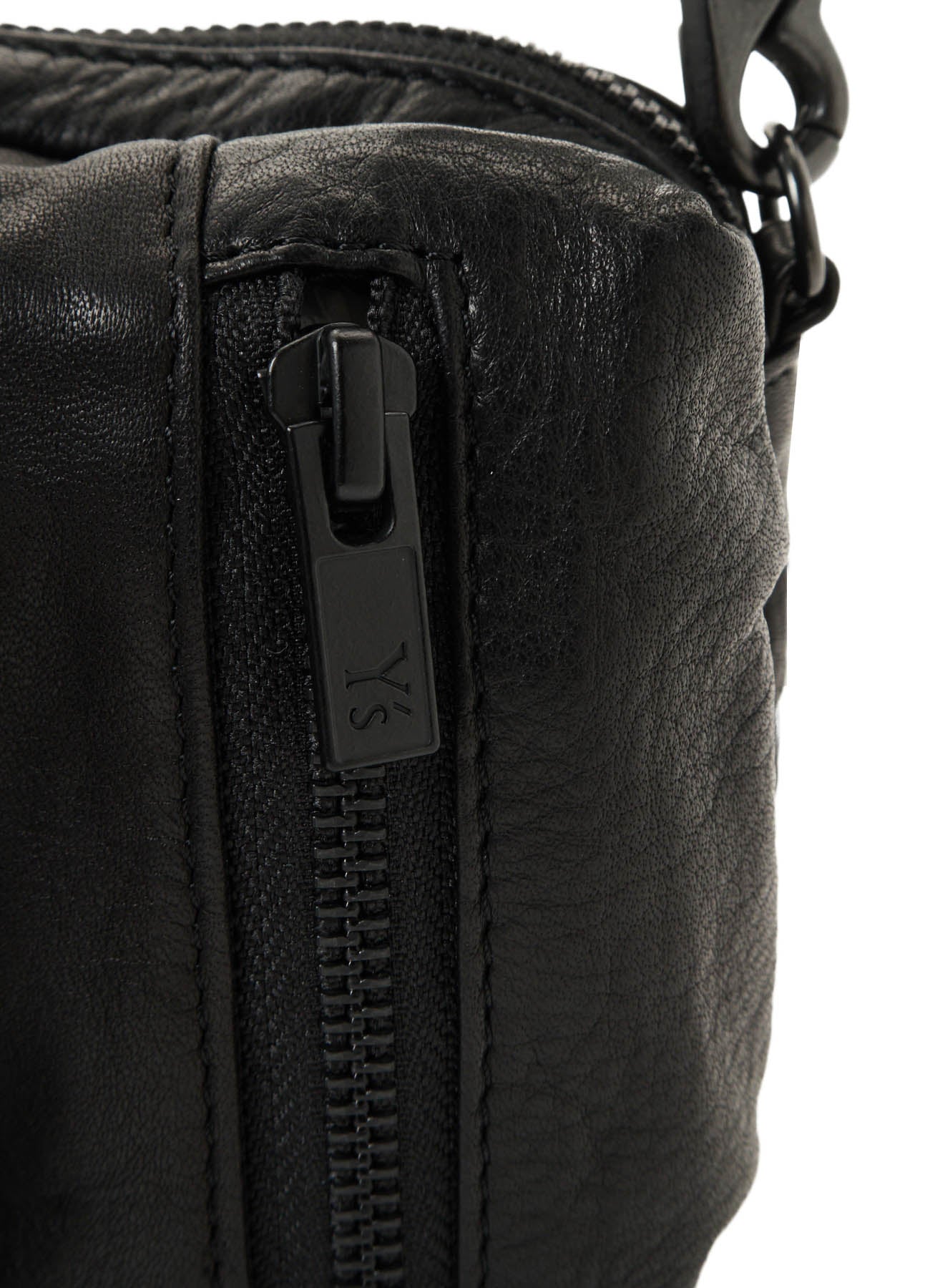 WATER STAIN LEATHER 2-WAY MINI POUCH