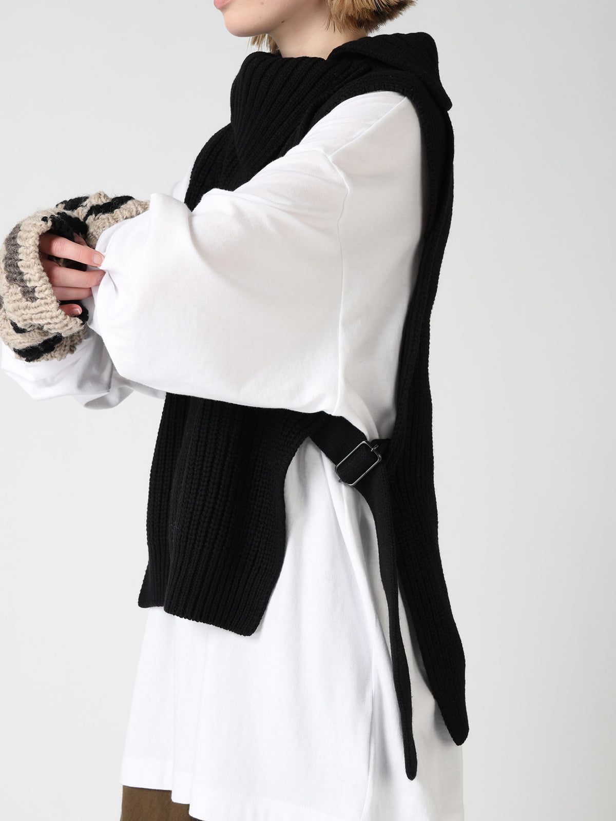 LAMB WOOL KNIT VEST