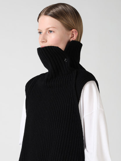 LAMB WOOL KNIT VEST