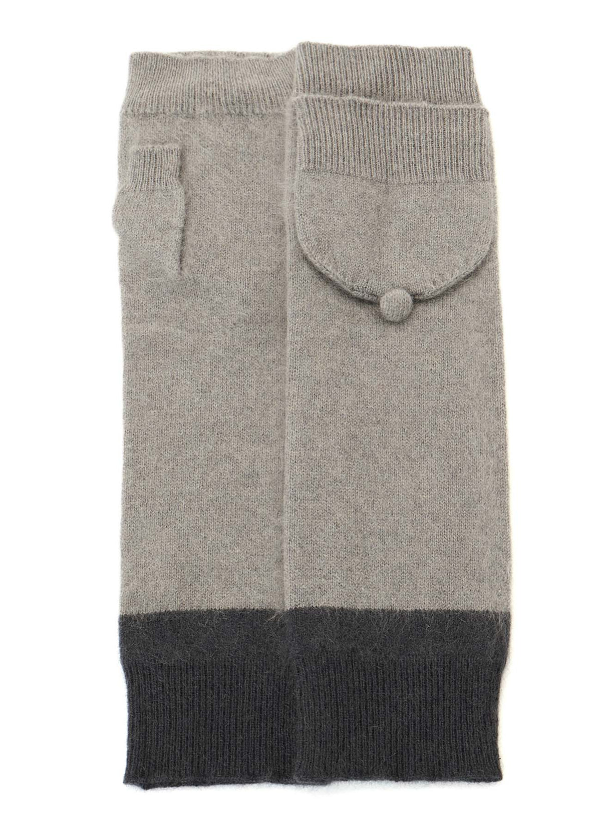CASHMERE COLOR BLOCKING ARM WARMER