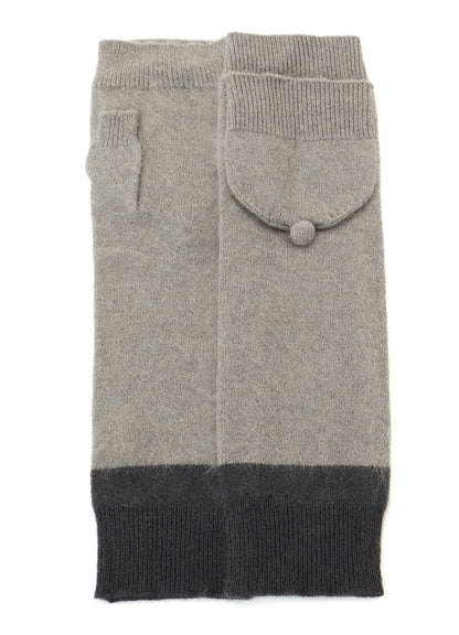 CASHMERE COLOR BLOCKING ARM WARMER