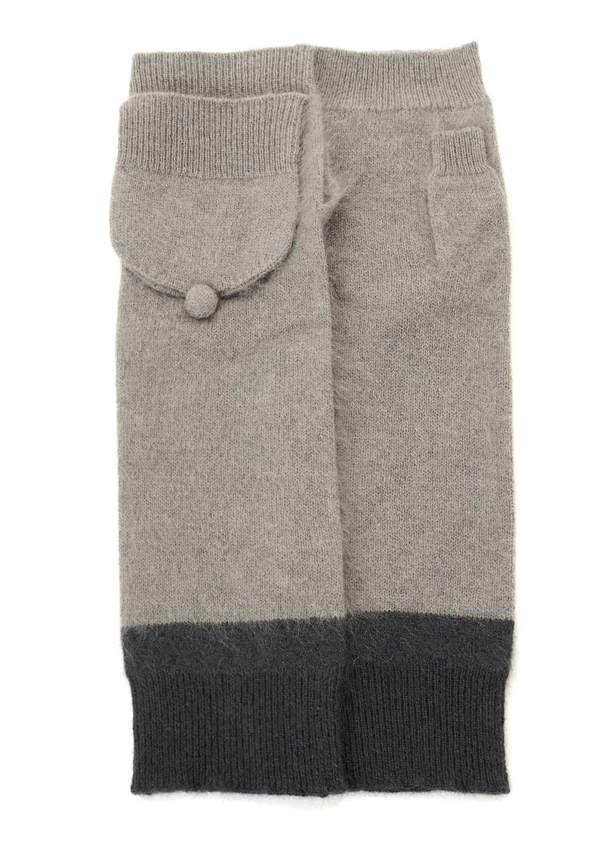 CASHMERE COLOR BLOCKING ARM WARMER