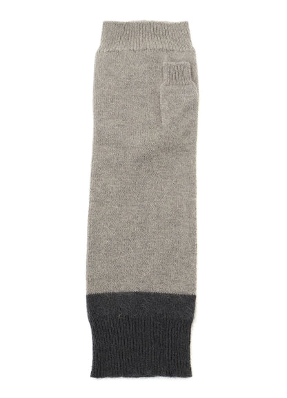 CASHMERE COLOR BLOCKING ARM WARMER