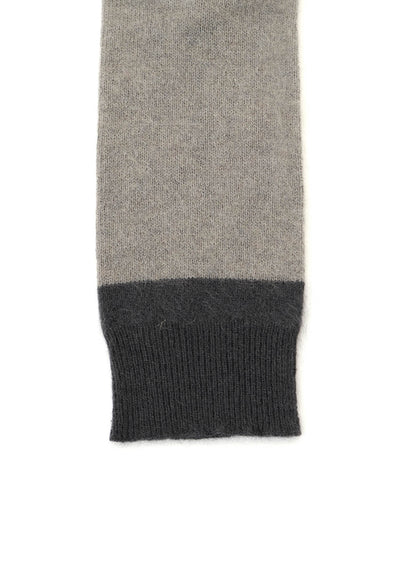 CASHMERE COLOR BLOCKING ARM WARMER
