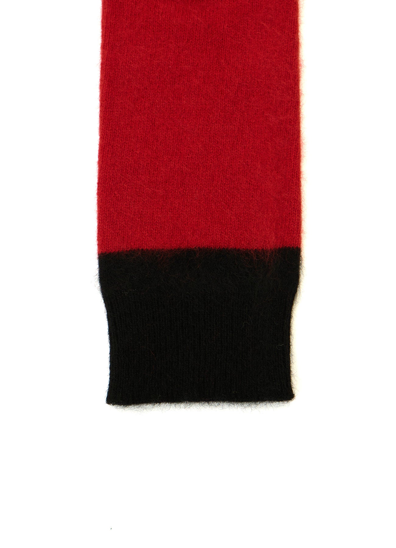 CASHMERE COLOR BLOCKING ARM WARMER – THE SHOP YOHJI YAMAMOTO