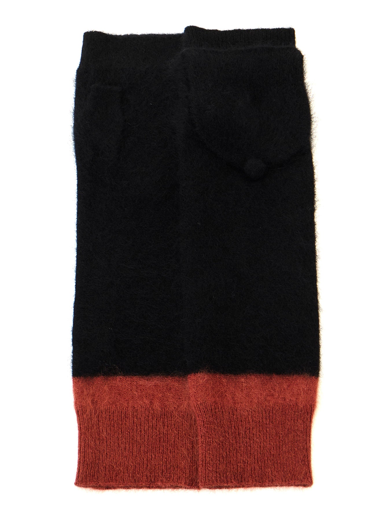 CASHMERE COLOR BLOCKING ARM WARMER – THE SHOP YOHJI YAMAMOTO